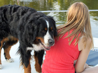 Ruby Goes On Her First Family Boating Holiday On The Thames